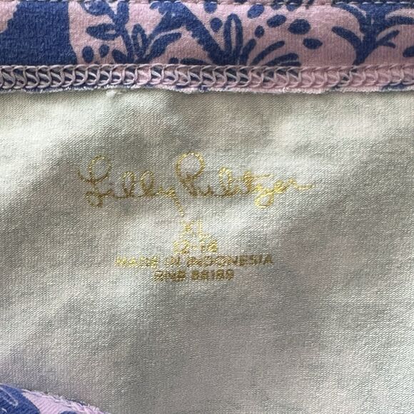 Lilly Pulitzer High Tide Dress Girls Unicorn Monkey Cat Butterfly XL 12/14 - Picture 3 of 9